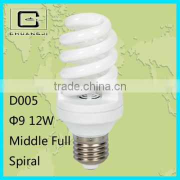 2014 new 12w full spiral energy saving lamps