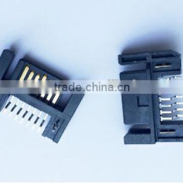 Pitch:1.27mm SATA Male 7Pin Side Entry SMT Type