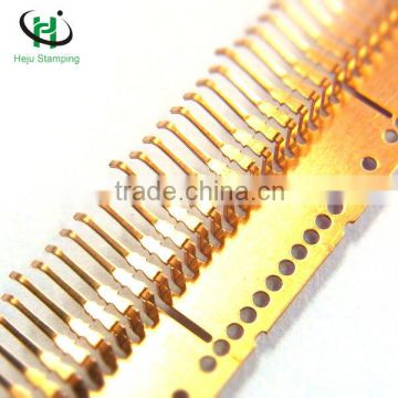 OEM electronic brass quality pin contact parts