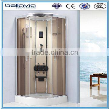 5mm 2 sided tempered glass enclosed shower cabin                        
                                                Quality Choice