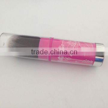 synthetic hair make up retractable brushes,blush brush tools