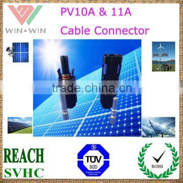 TUV Approval PV10A & 11A MC4 Cable Connector