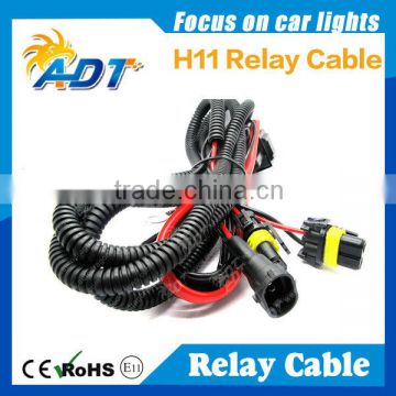 HID Xenon Kit Single Beam Wire Harness Cable with Relay for 9006 9005 H7 H10 H11