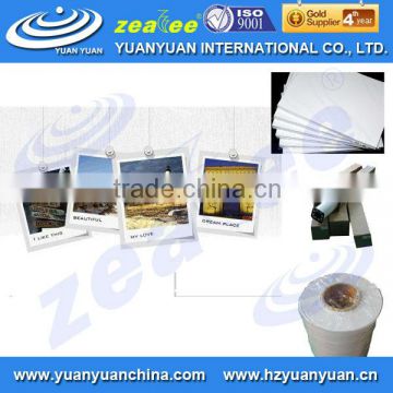 Eco solvent 180g 220g 230g 260g matte double sided RC photo inkjet paper for inkjet printer in rolls