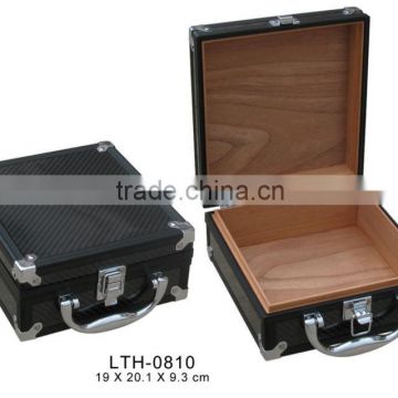 Fashion design Superior quality cigar humidor box,small cigar packaging box
