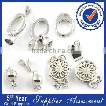 Jewelry box clasps spring ring screw clasp