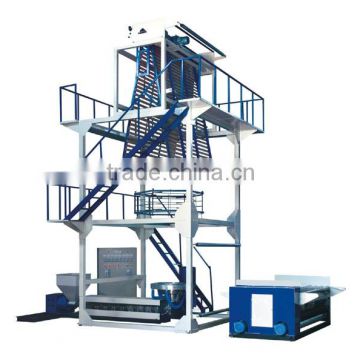 High Speed HDPE/LDPE/LLDPE Plastic Film Blowing Machine