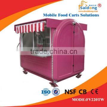 2015 hot selling mobile food truck for sale with lowest price