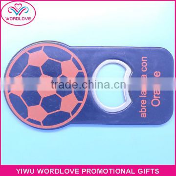 Personalized Football Shaped Metal Can Tab Bottle Openers