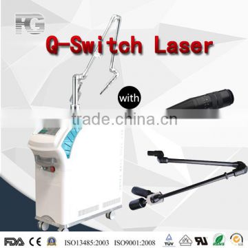 2016 China made Q-Switch nd yag professional laser tattoo equipment