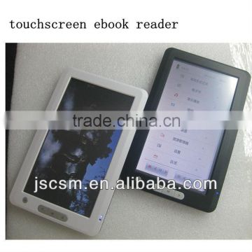 2013 touch screen 7 '' inch e book reader price with good quality JSC02