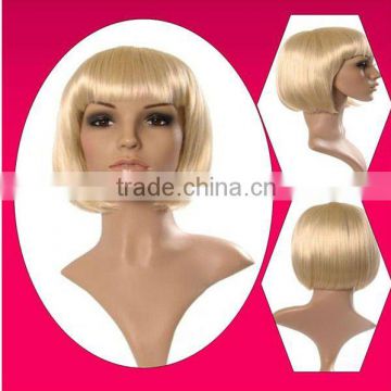 100% Virgin Silk Top Natural Blonde Jewish Wigs