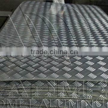 (diamond, 5-bar) polished aluminum checkered plate sizes