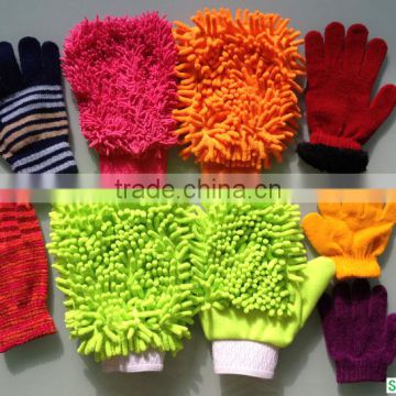 chenille glove