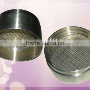Electric forming thin test sieve