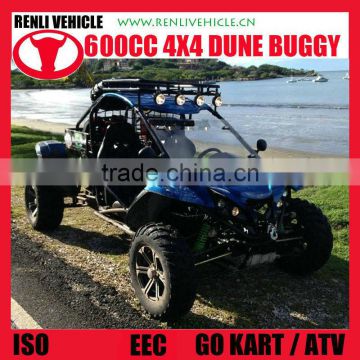 RENLI 600cc 4x4 EEC beach carts racing go kart