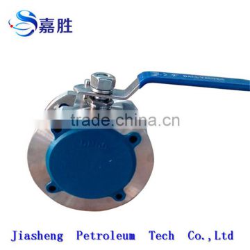 stainless steel round flange ball valve