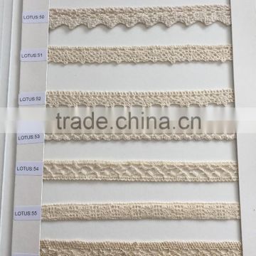 100% Polyesther Square Crocheted Embroidery Lace
