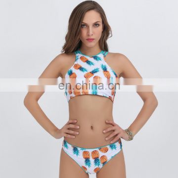 2017 Pineapple Bikini Woman Swimwear