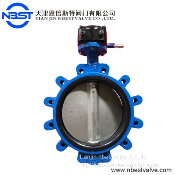 Manual Operated Butterfly Valve Lug Type Waste Water LTD71XR-10R
