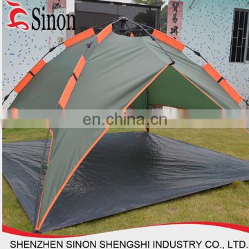 Double layers Hydraulic automatic camping tent / instant tent pole