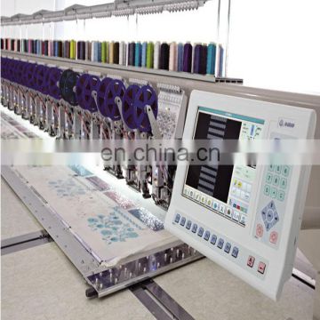One head embroidery machine/24 head flat embroidery machine