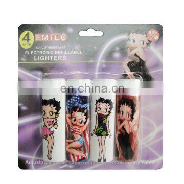 plastic electronic lighters,piezo lighter, gas lighter with ISO994 & EN13869