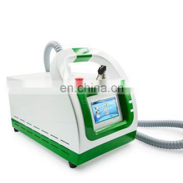 Portable laser tattoo removal 1064nm/532nm machine wash tattoo Beauty device