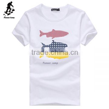 100% Microfiber cotton and polyester short sleeve fishing t shirts mens