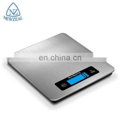 New 5 Kg Quality Digital Kitchen Stainless Steel Platform Scale 5kg With Backlight
