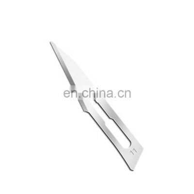 Disposable Medical Grade Stainless Steel Sterile Surgical Scalpel Blades for Surgery