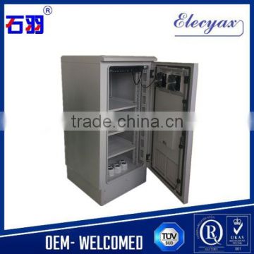 Equipment shelter with air condition/22u instrument storage cabinet/steel waterproof outdoor cabinet/SK-270