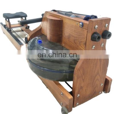 Popular home use gym equipment wooden water rowering machine Wooden box packing Sports Equipment