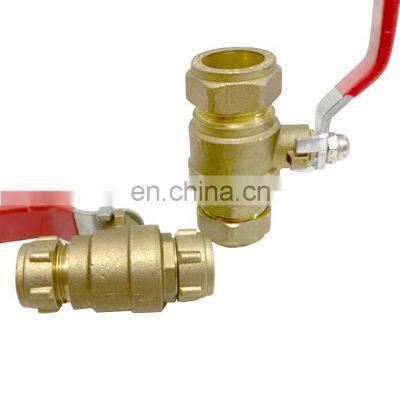 ML&D brass ball valve size 1/2-1\