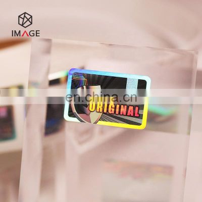 Personalised Custom Adhesive Honeycomb Tamper-Proof Holographic Sticker
