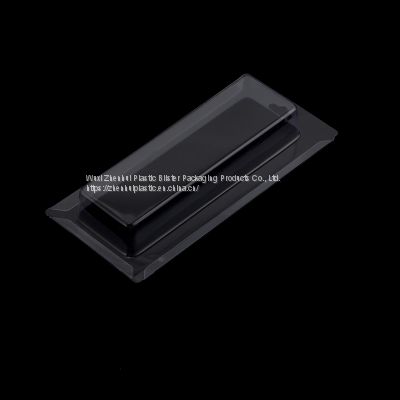transparent PET thermoformed blister trays vacuum forming packaging
