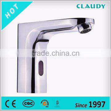 Brass Chrome Finish without Handle Lavatory Automatic Sensor Faucet in UAE