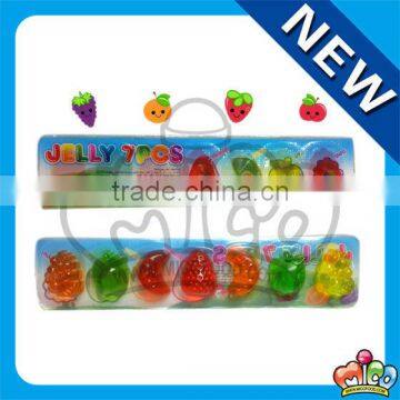 mixed fruit jelly 7pcs