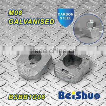 BSBB1G08 made in China steel beam clamp connector galvanised pipes connectors