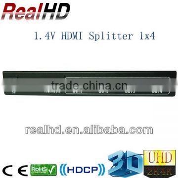 Full 3D RCA 2K4K HDMI Amplifier Splitter 1.4v with Mirror
