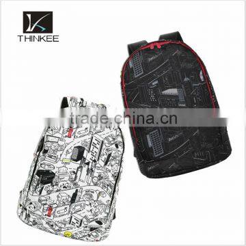 Cheap simple oxford waterproof school backpack for lovers