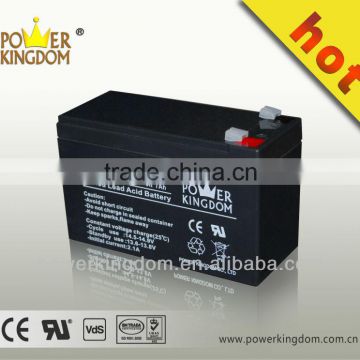 sealed lead acid battery/UPS battery / security alarm battery 12v 7ah