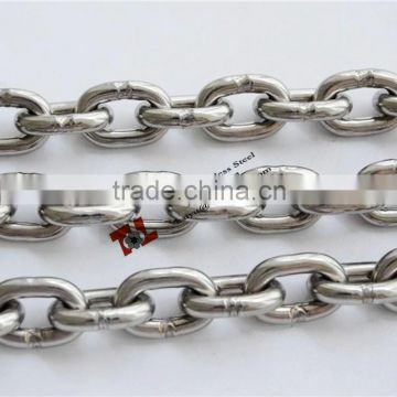 304 316 Stainless Steel Australian Standard Middle Link Chain 13mm