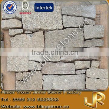 Natural granite hard fireplace stone wall