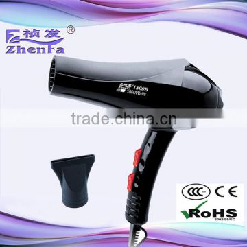 Best quality hair dryer no noise professional hairdrier ZF-1800B