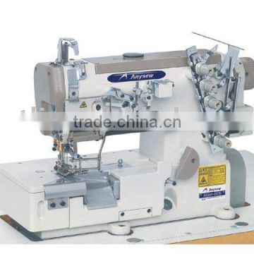 AS562-05CB High speed flat bed interlock sewing machine for elastic lace cord