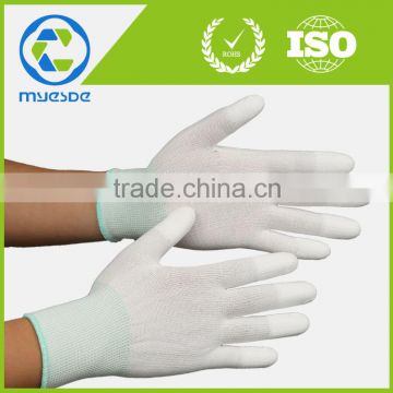no-single finger textured weave working gloves