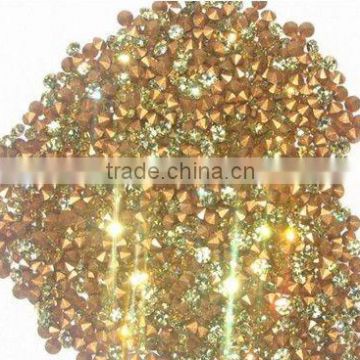 strass point back rhinestone iron on clothes