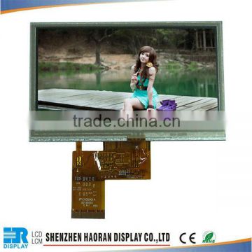 5" display screen 480x272 resolution tft lcd with touch panel