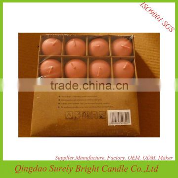Qingdao Manufacter High Quality Color Floating Candles